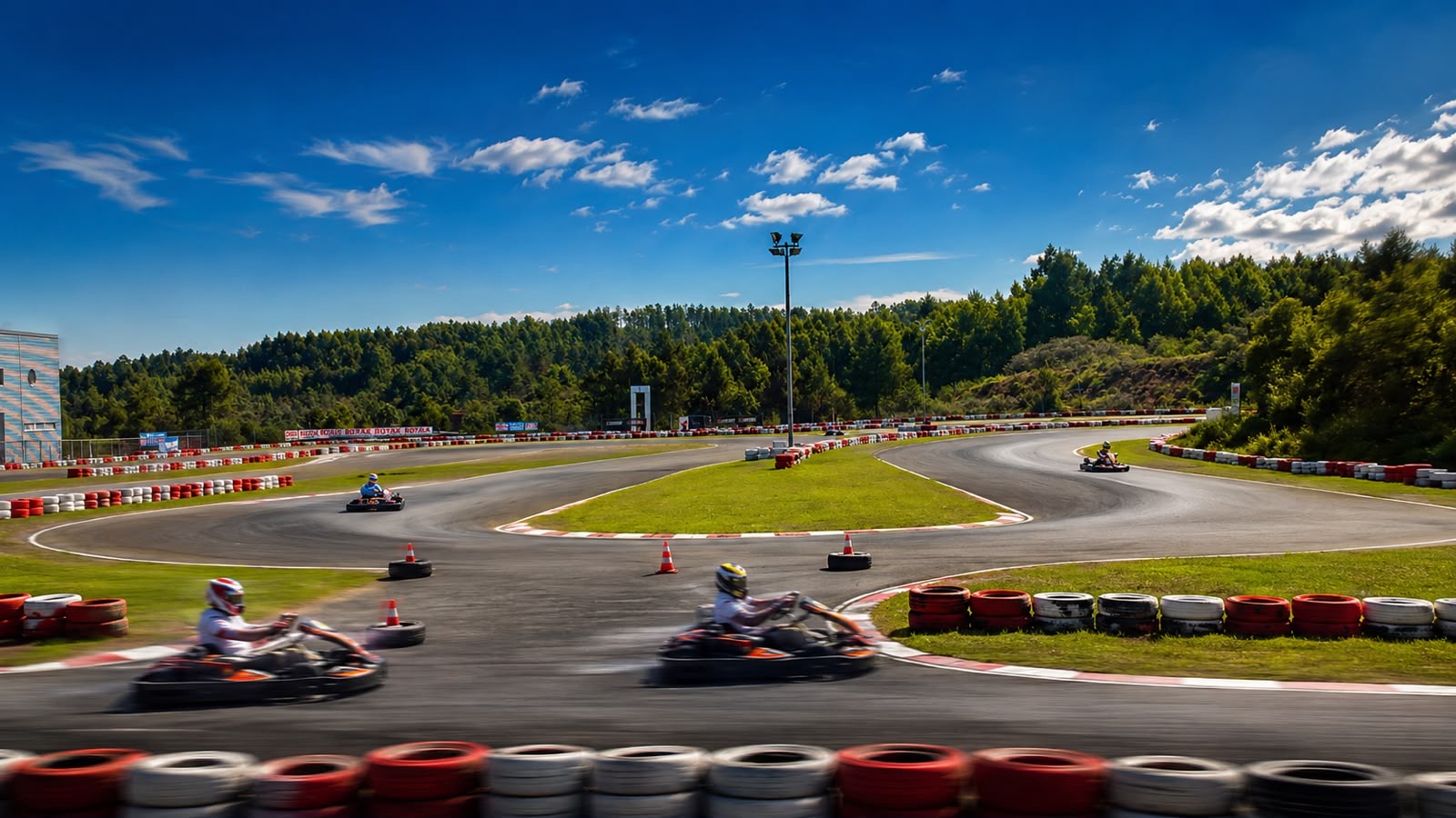 Pista de karting do Kartódromo Vila Nova de Paiva